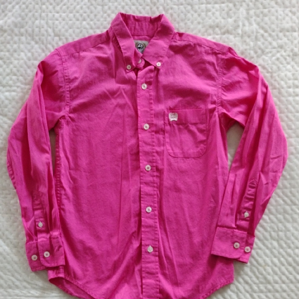 Cinch Hot Pink Shirt